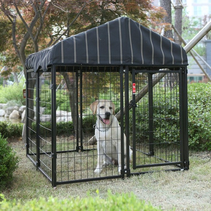 라이프앤플러스럭키독 야외용 소형 펫 리조트,코스트코대형견집 실외견사 대형견실내집