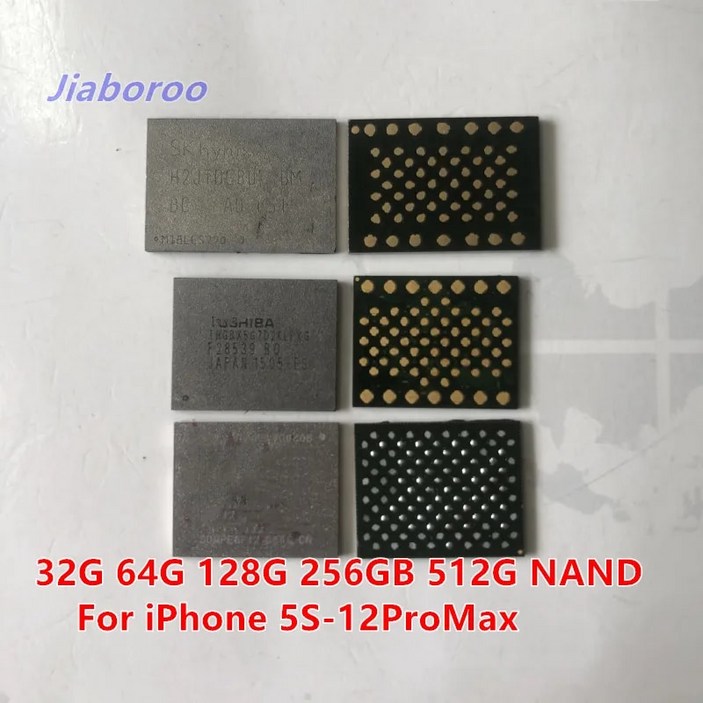 HDD NAND 메모리 플래시 아이폰 호환 6 6P 6S 6SP 7 7P8 8P X XS XSM 11 12 용 32G 64G 128G 256GB 512G 1TB proMax SE1