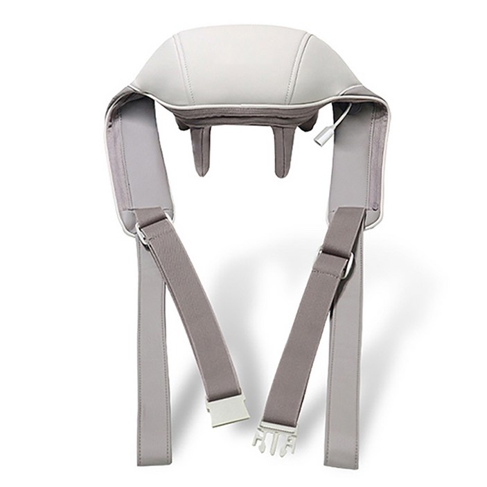 목 어깨 마사지기 안마기 안마기기 온열 찜질 이동식 무선 지압 지압기 주무름 팔걸이형 승모근 자세교정 쿠션 목베개 건강가전, 충전식