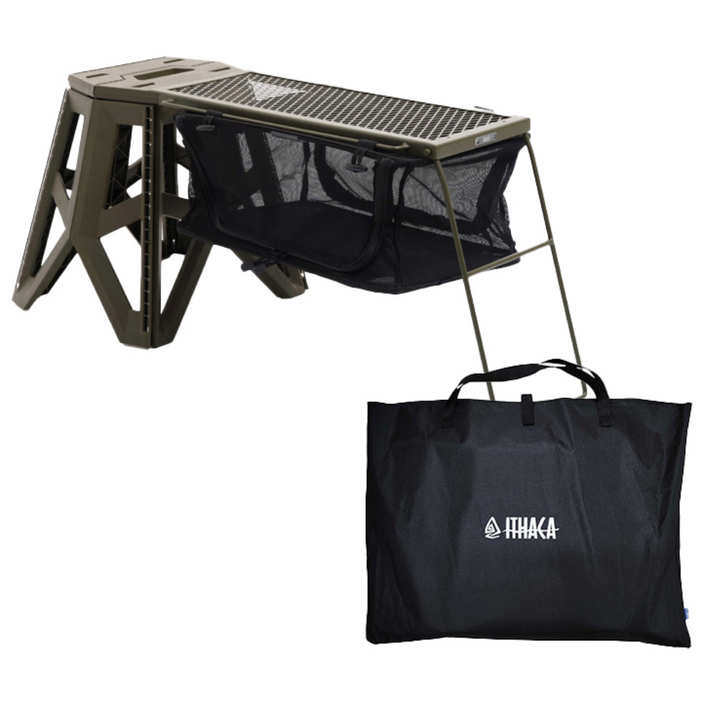 [이타카] 멀티 스툴 테이블 올인원, 카키