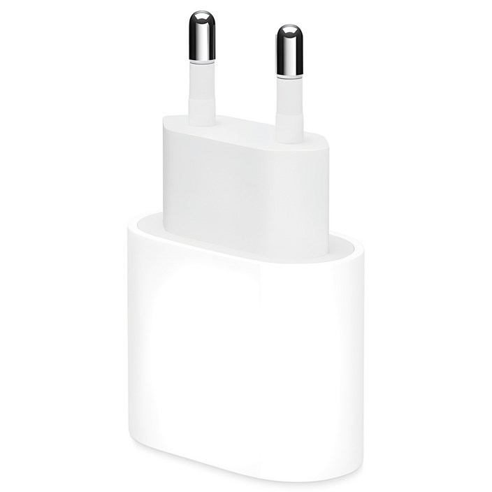 Apple 정품 20W USBC 전원 어댑터 MUW13KHA, 화이트, 1개