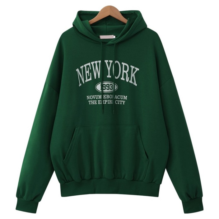 엠엔씨 남녀공용 1993 뉴욕 후드티 MDHD585CB