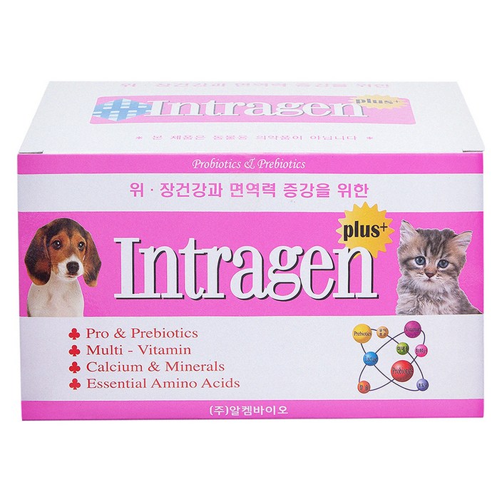 인트라젠 반려동물 플러스 영양제 인트라젠 반려동물 플러스 영양제