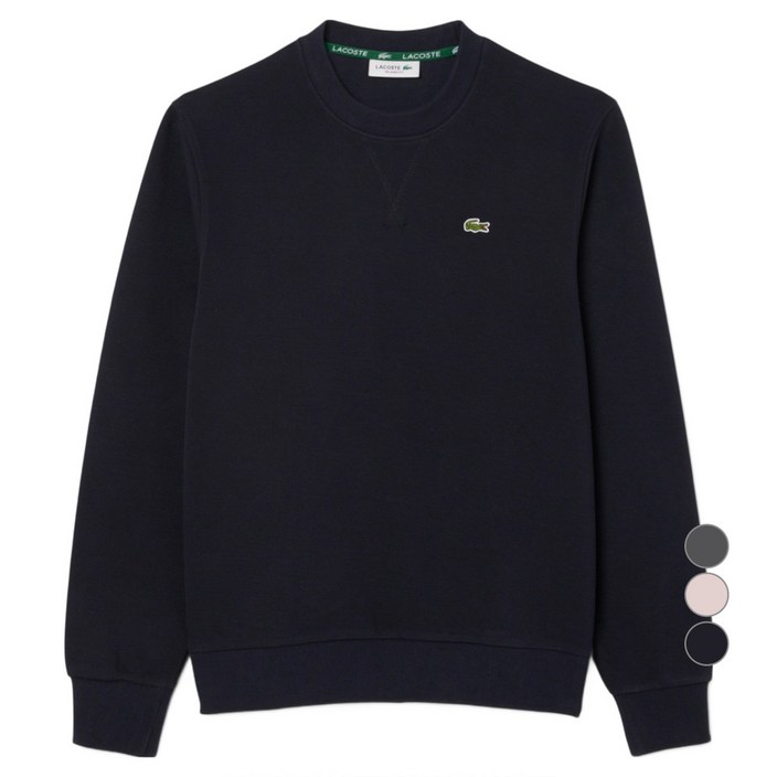 라코스테 여성용 더블페이스 피케 크루넥 맨투맨 SF5245-55N