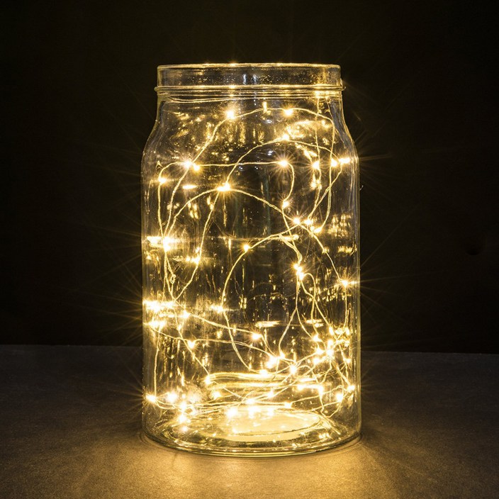 세컨플래닛 LED 와이어 줄전구 50구 AA 건전지 타입 5m 세컨플래닛 LED 와이어 줄전구 50구 AA 건전지 타입 5m