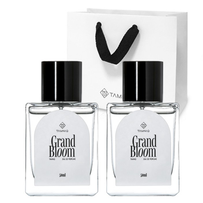 탐니크 오드퍼퓸 그랑 블룸 2p  쇼핑백, 50ml, 2개