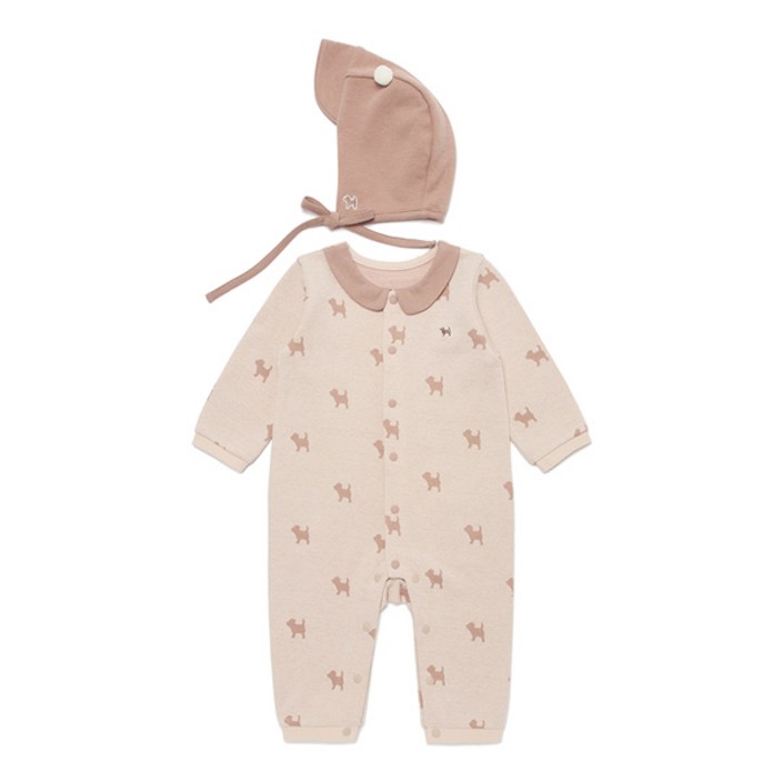 [블루독베이비] BI자가드세트우주복 BE 44C7004114 겨울 시즌의류 선물 외출용