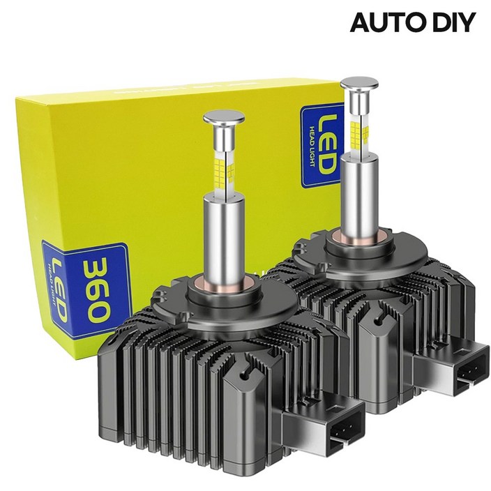 BMW X3 전조등 4면 HID LED 헤드램드 2개 1세트, 2개