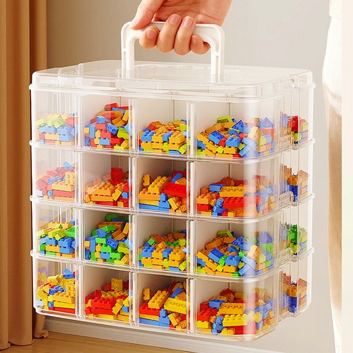 오펀 칸막이 레고 블럭 정리함 장난감 정리함 토이박스