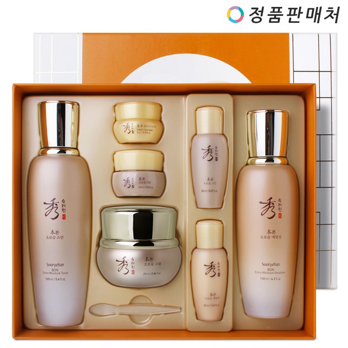 수려한 본 초보습 3종 크림 25ml 특별 기획, 1개 수려한 본 초보습 3종 크림 25ml 특별 기획, 1개