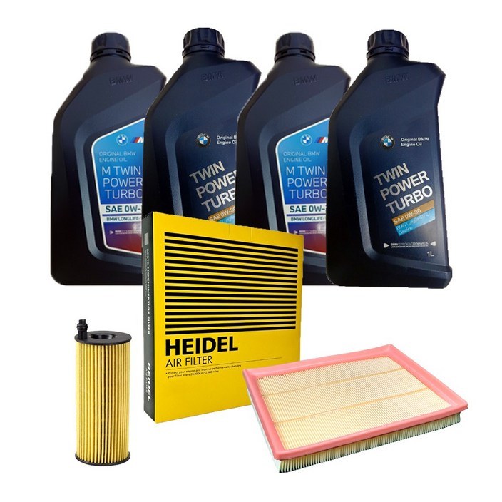 BMW X3 E83 2.0D N47 순정 엔진오일 세트