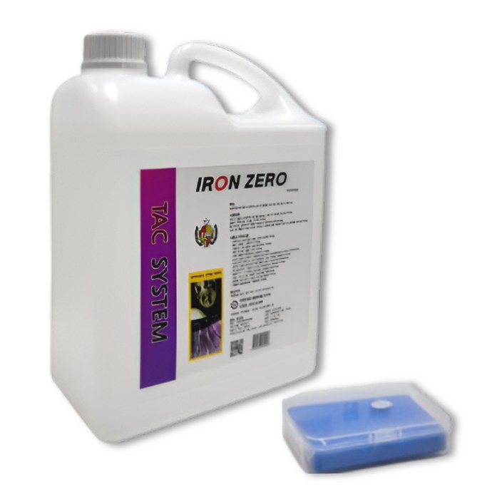 티에이시씨스템 아이언제로 4L/철분제거제/휠세정제/낙진제거/클레이, 5개