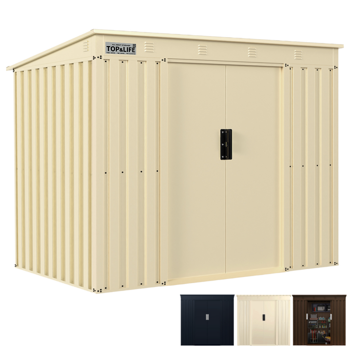 탑앤라이프 조립식창고 클래식-A 야외창고/소형창고/간이창고/이동식창고/농막/전원주택창고/정원창고/조립창고/창고)