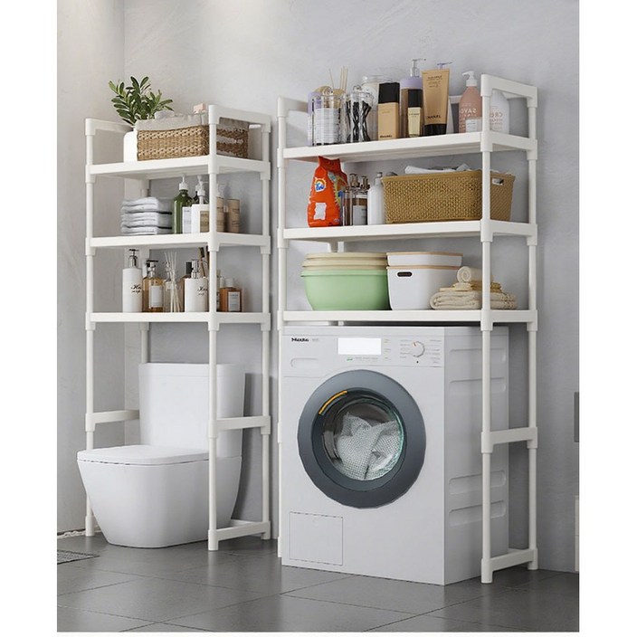 세탁기 선반 3단 탄탄하고 견고한 건조기선반  가정용 다용도 수납 선반