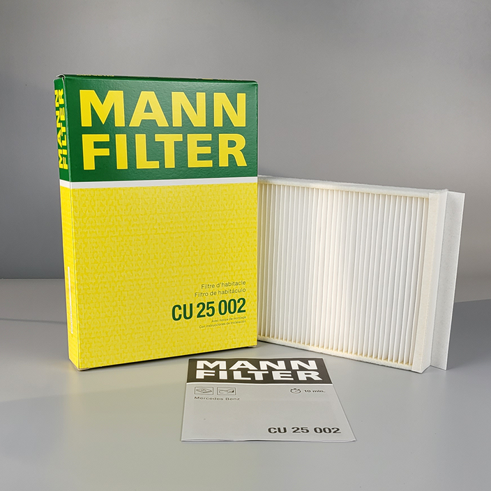 벤츠 W213 W205 에어컨필터 만필터 C/E/G/M 클래스 EQC MANN CU25002