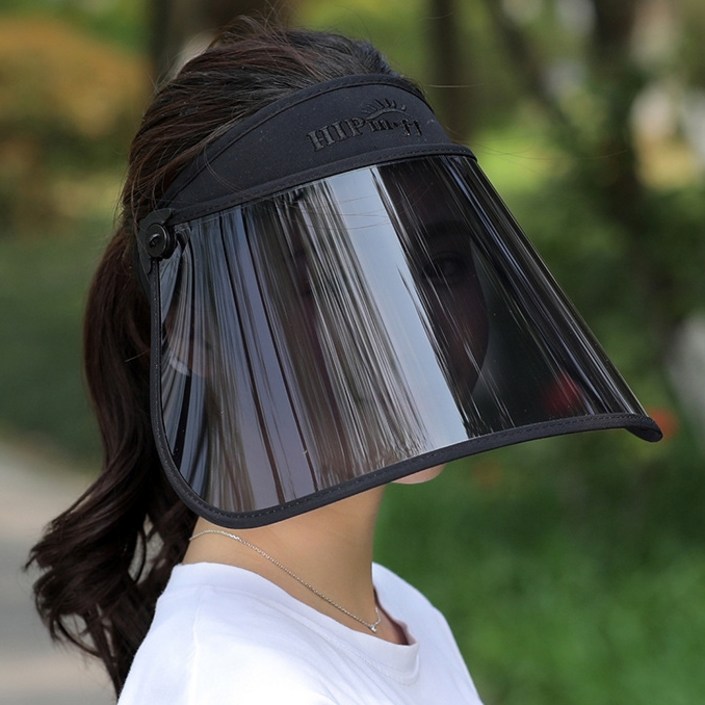 에이빅 와이드 투명 썬바이저