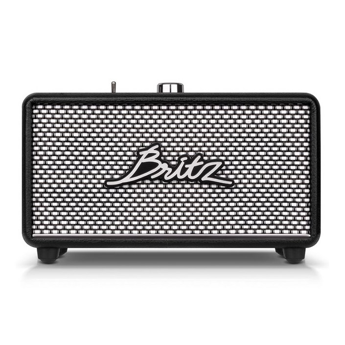 브리츠 레트로 파워풀 고출력 사운드 TWS 블루투스 스피커 30W BZ-RK101, BZ-RK101, 블랙
