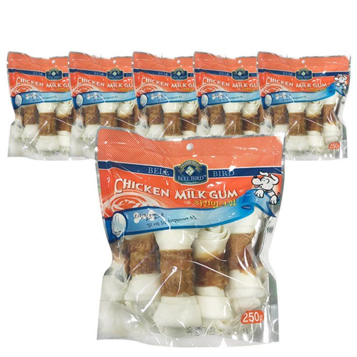 벨버드 강아지 껌