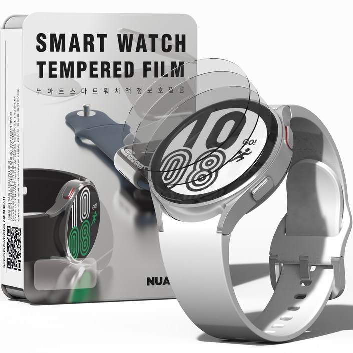 누아트 고강도 풀커버 강화유리 액정보호필름 세트