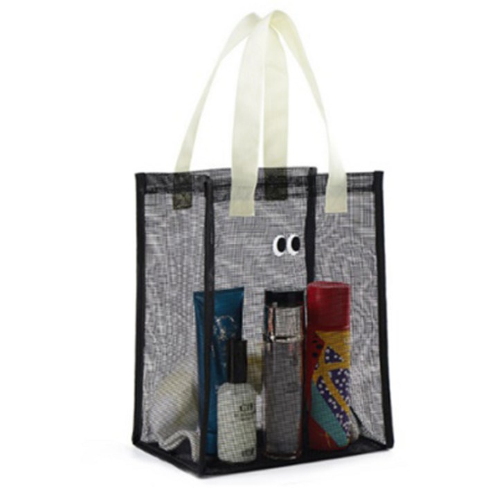 뷰레이터닷컴 너츠 눈알 매쉬 수영가방