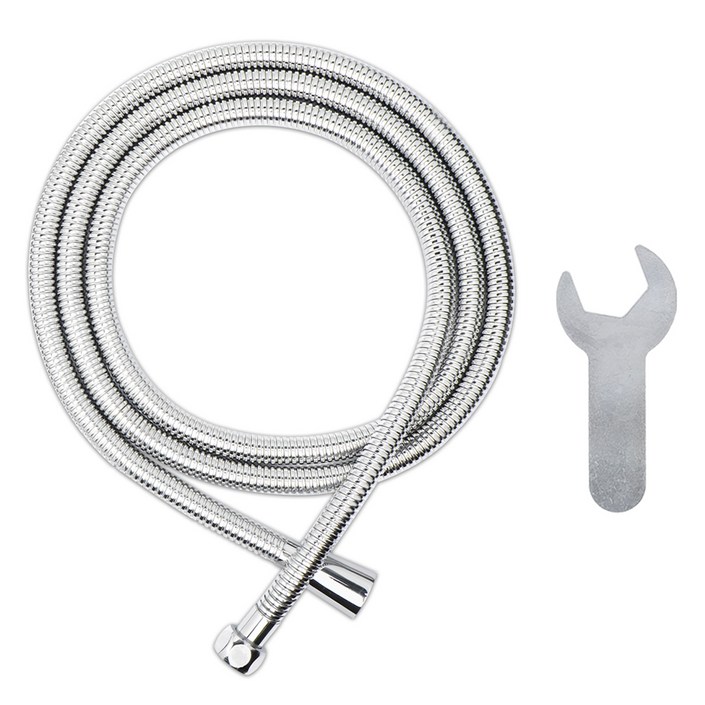 아토젯 메탈 샤워 호스, 2m, 실버