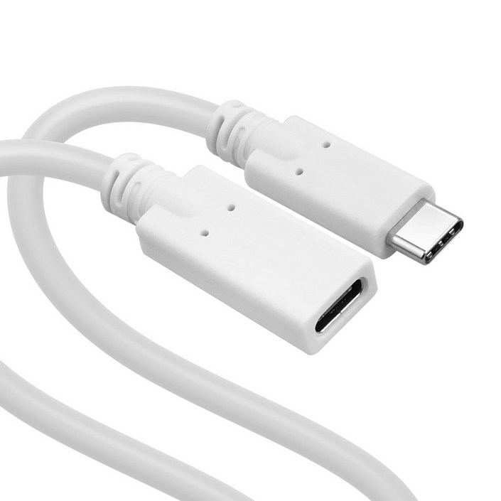 컴스마트 A타입-C타입 USB 3.1 GEN 2 10Gbps MF 100W 연장 케이블 HB126