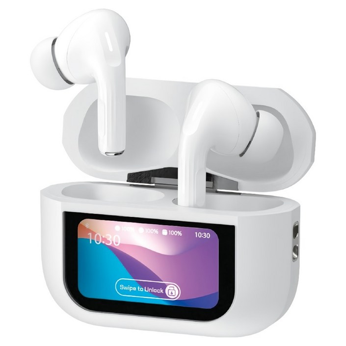 이어맥 디스플레이 노이즈 캔슬링 TWS 블루투스 이어폰