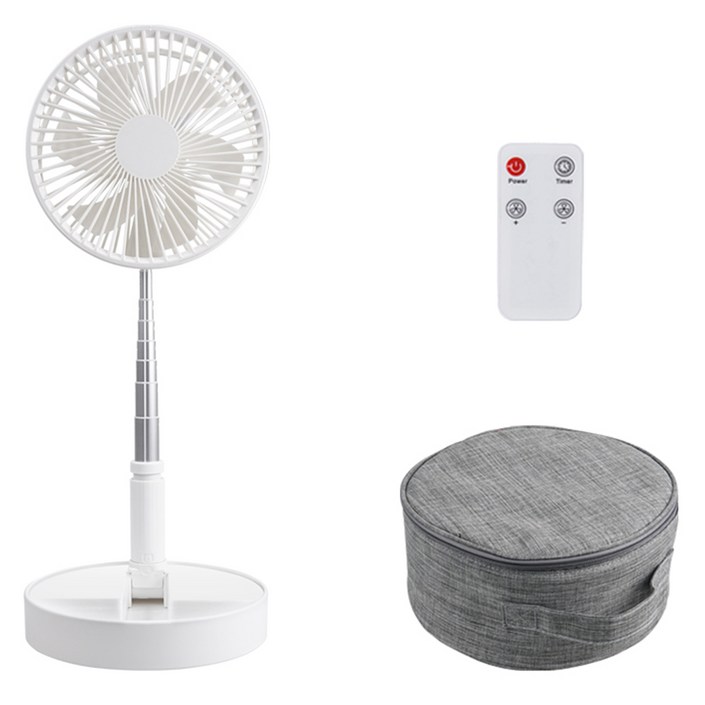 컴스 애니게이트 휴대용 선풍기 접이식 무선 스탠드 + 전용포켓 세트
