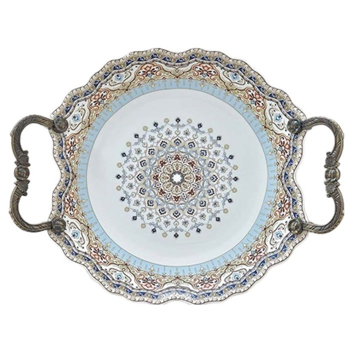 큐트미 유럽풍 티 트레이 25.2cm MP275