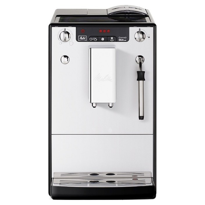 밀리타 카페오 솔로앤밀크 전자동 커피머신, E953102, 실버