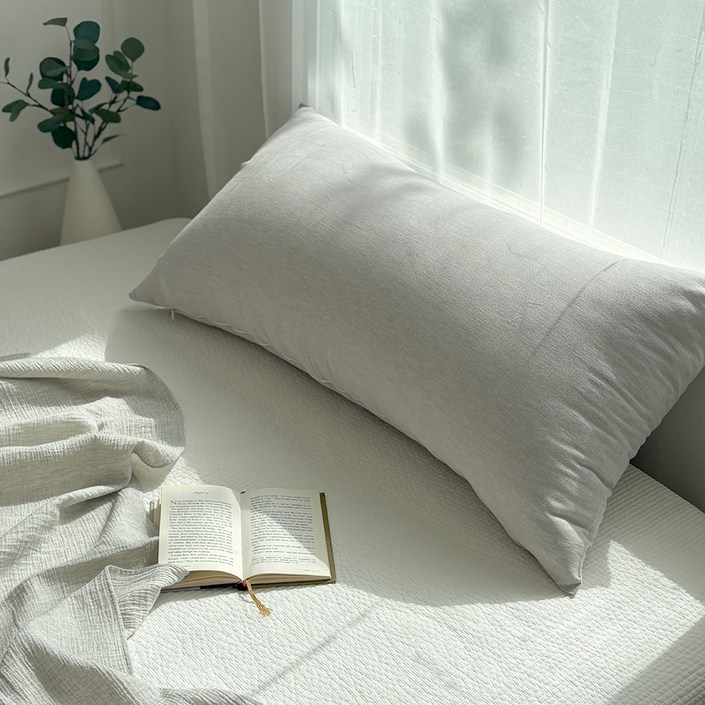 한스갤러리 파우더 쇼파 침대 등받이 대형쿠션 커버