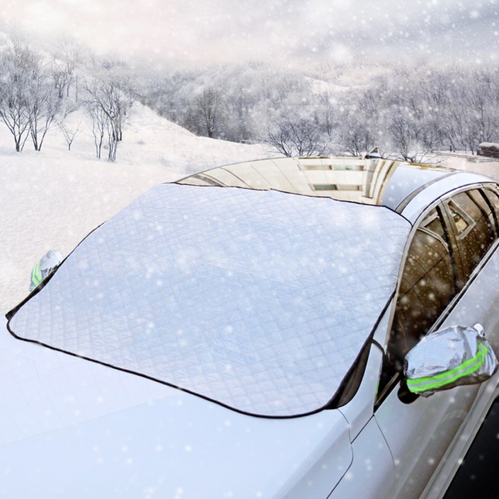 카템 3중 차단 마그네틱 성에방지 커버 햇빛가리개  사이드 미러 커버 세트