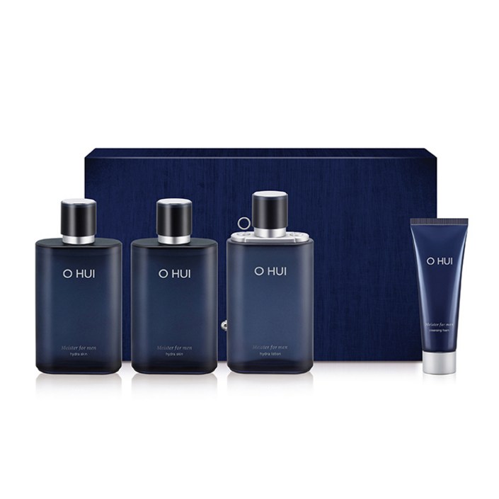 오휘 마이스터 포맨 하이드라 로션 110ml  스킨 100ml 2개  클렌징 폼 40ml