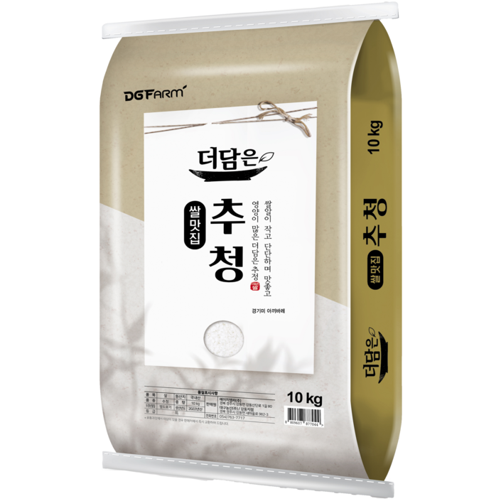 쌀눈쌀 대구농산 경기미 추청 아끼바레 쌀, 10kg (특등급), 1개