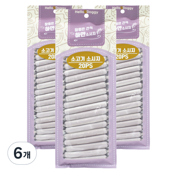 참좋은간식 강아지 하얀소시지