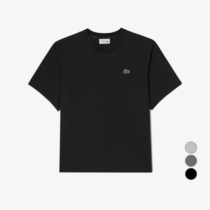 라코스테 남성용 반팔 우븐 스웻셔츠 SH310E-55G