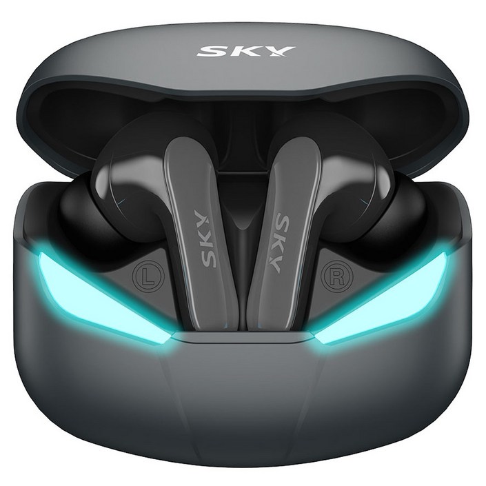 SKY 핏 팬텀 블루투스 5.4 저지연 게이밍 무선이어폰