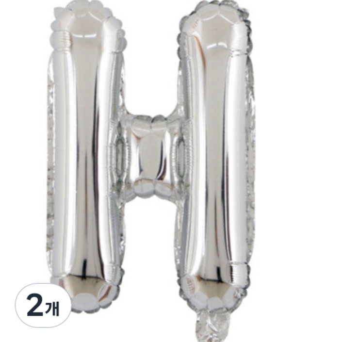 팡파티 레터링 알파벳 풍선 H 40cm