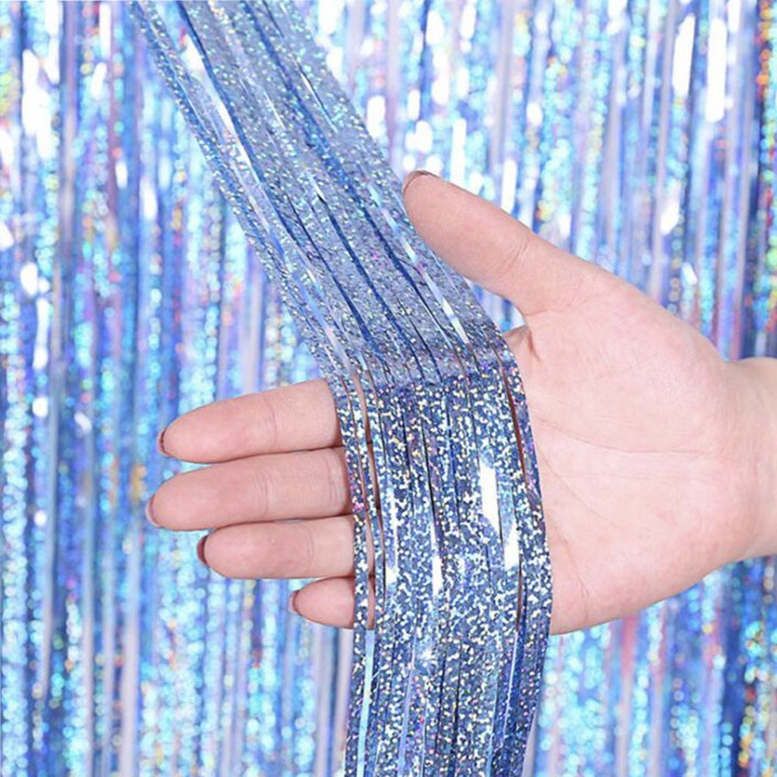 미미파티 데코 수술 은박 파티 커튼