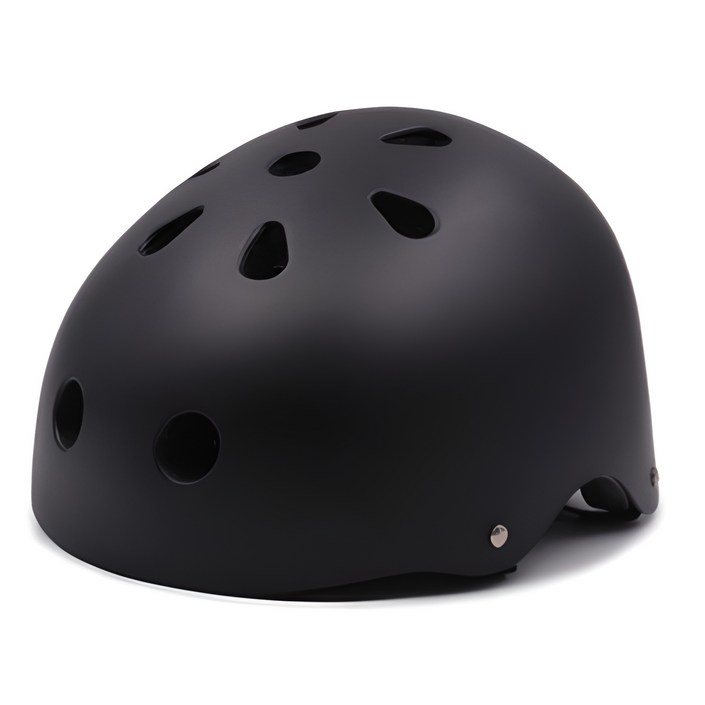 도미노스토리 어반 자전거헬멧 전동킥보드 헬멧 인라인 스케이트 보드 JM707 성인용, 블랙, 1개