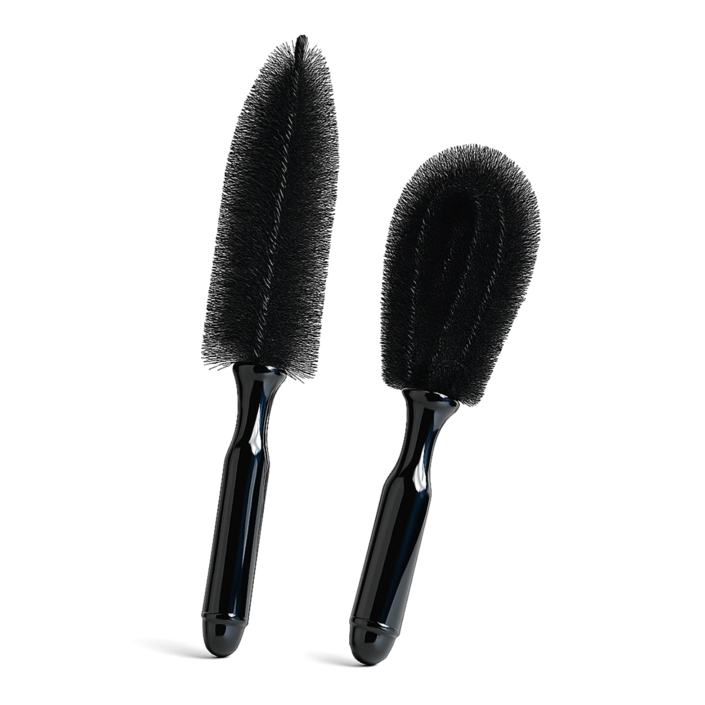 파넥시 고탄성 디테일링 자동차 휠 브러쉬, 1세트