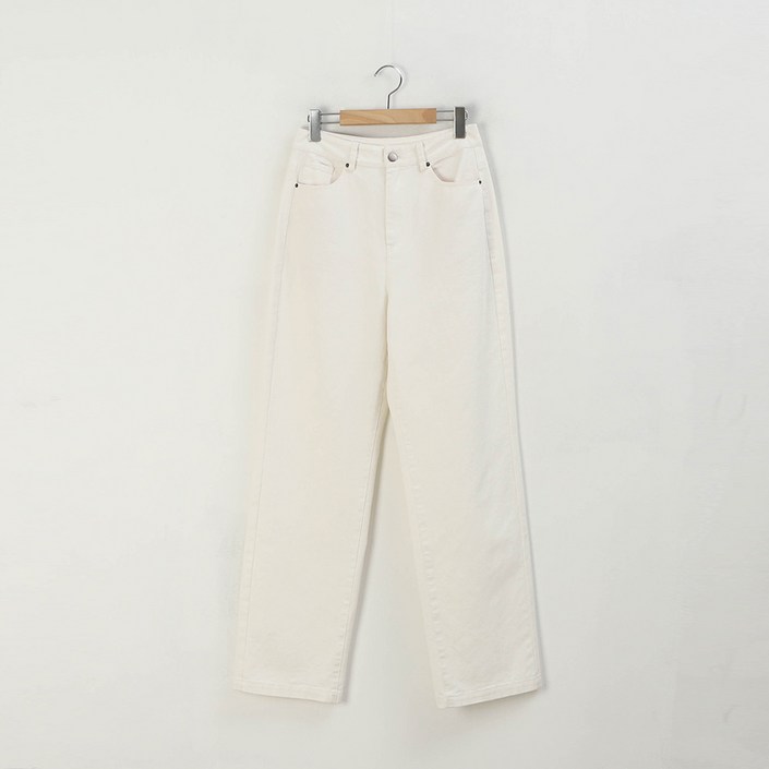 피핀 숏중롱 파스텔 내추럴코튼 일자 와이드 팬츠 710643