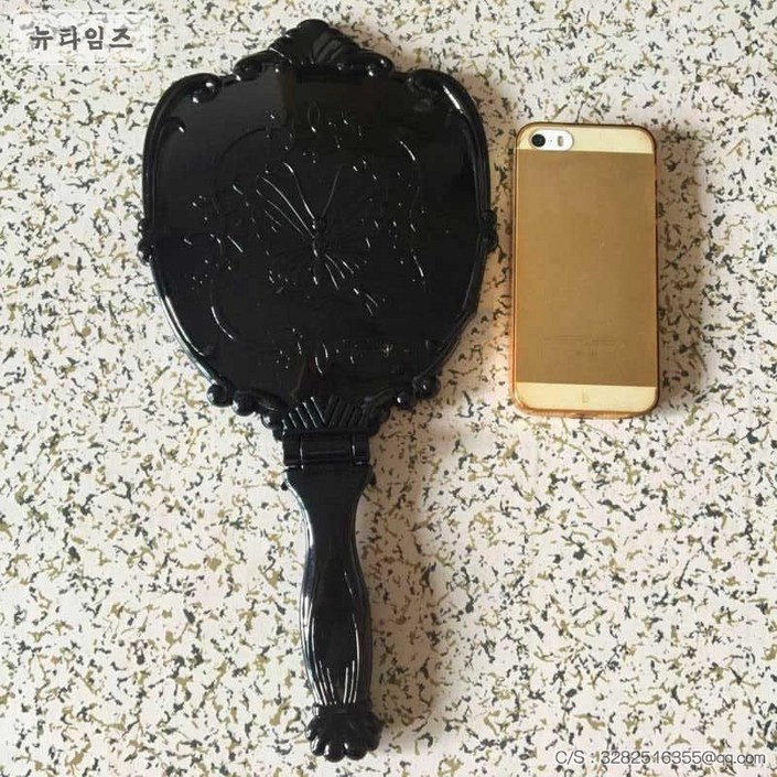 거울 834 안나수이 라지 핸들 미러 핸드미러 마법공주 뷰티 메이크업 미러자 다소미얼 Z