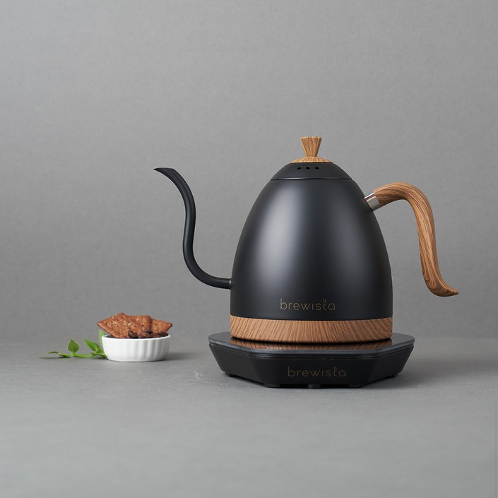 공식수입 브뤼스타 아티산 전기드립포트 PRO, 시크블랙