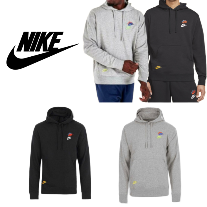 100정품빠른출고 나이키 후드 NSW 프렌치테리 멀티로고 후드티 남녀공용 스우시 후디 후드