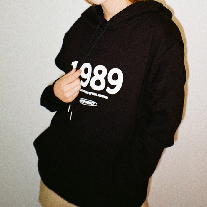 뉴해빗 1989 LOGO SSH9S7098 기모 후드 레터링 후드티 뉴해빗 1989 LOGO SSH9S7098 기모 후드 레터링 후드티