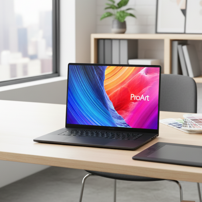 에이수스 2025 프로아트 P16 라이젠AI 라이젠AI 300 시리즈 지포스 RTX 5070, 나노블랙, 2TB, 64GB, WIN11 Home, H7606WPME042W