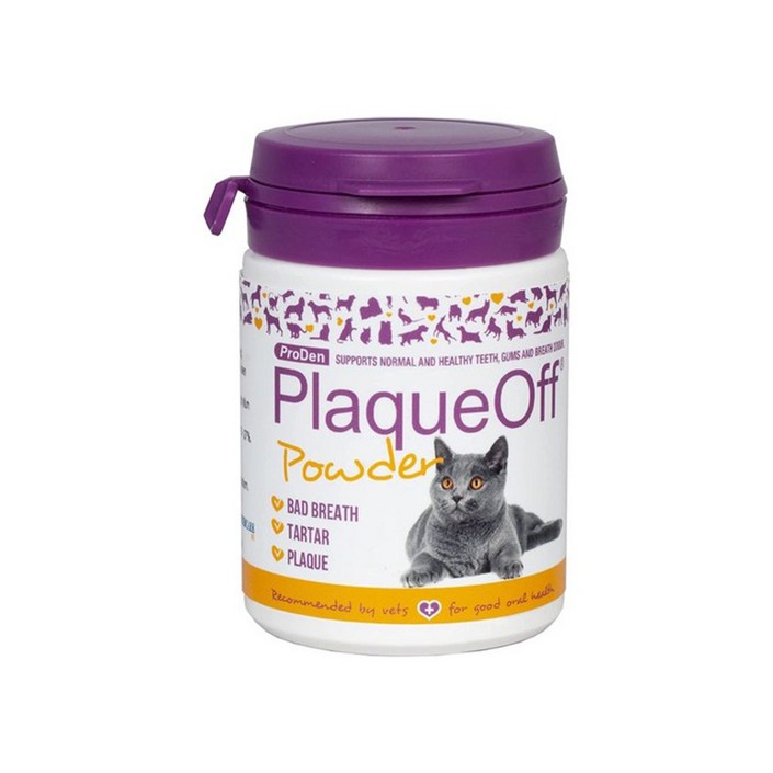 프로덴 플라그오프PlaqueOff 치석제거제, 고양이 전용