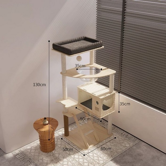 BPF캣타워 스크래쳐 캣폴 소형 대형 캡슐 대형 싱글