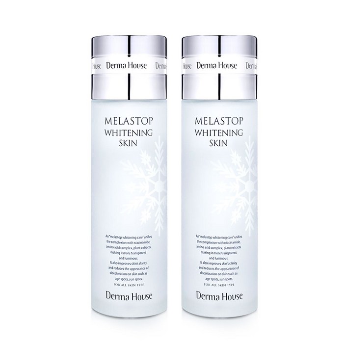 화이트닝 스킨125mlx2개미백 잡티관리 칙칙한피부, 125ml, 2개